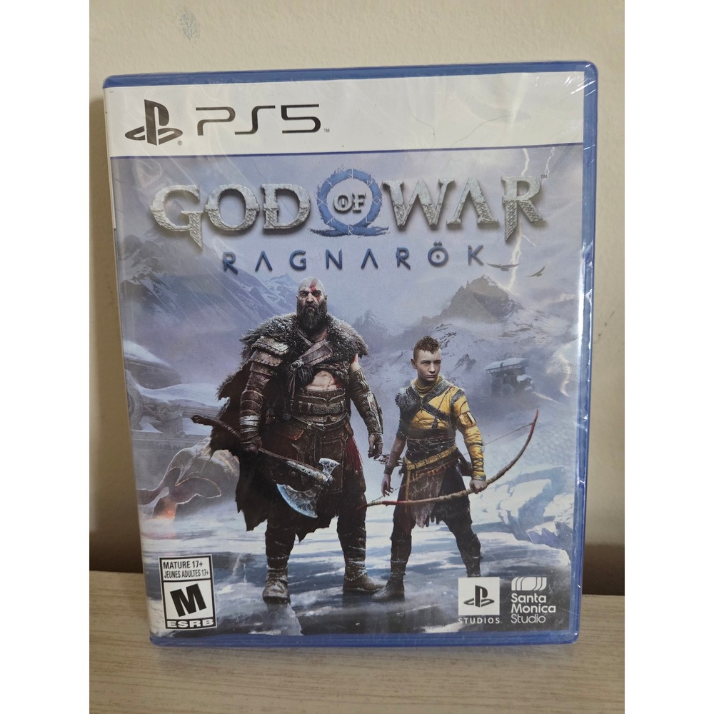 God of War Ragnarok PlayStation 5 PS5 New Sealed Physical Disc 2022